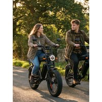 AliExpress NONE Electric Bike 250W Peak Power Brushless Motor 48V15AH Lithium Battery Retro Bicycle Adult with Long Seat 20