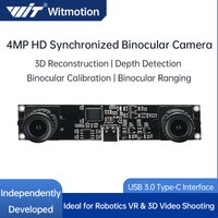 4MP 1080P Synchronous Binocular USB Camera Module Stereo Vision 3D Reconstruction Depth Detection VR Ranging Machine Vision Webc