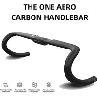 AliExpress THE ONE AERO Gravel HandleBar T1000 Carbon Road Handlebar Ultra-lightweight 250g Fully Internal Routing 360mm/380mm/400mm/420mm