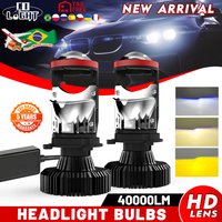 CO LIGHT H4 projecteur LED Mini lentille Auto H4 LED ampoules de phares Kit Conversion 6000K 4300K 3000K haut bas Turbo ventilateur voiture lumière