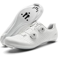 Competition Cycling Sports Shoes Road Bicycle Shoes Unisex Breathable Sports Cycling Shoes Self-locking Racing Bicycle Shoes