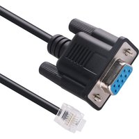 DB9 to RJ12 6P6C PLC Programming RS232 Serial Cable for DirectLOGIC DL05 DL06 DL105 DL205 D3-350 D4-450 D2-DSCBL
