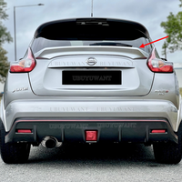 For NISSAN JUKE F15 SUV D Style Rear Trunk Middle Spoiler 5DR Hatchback Rear Trunk Boot Spoiler 2012-2018