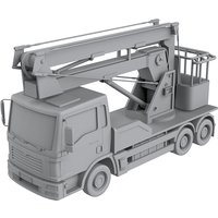 Yao's Studio LYT160171A 1/1601/144 1/87 N Scene Model Truck Cranes