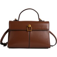 2025 New Classic Style Solid PU Square Shoulder & Crossbody Bags High Quality Sense of Luxury Simple Commute Handbags for Women