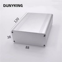 Aluminum Enclosure waterproof 120x88x38mm Case PCB DIY Instrument Electronic Project Protective Box Alloy Components Made PCB