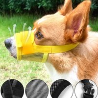 Adjustable Breathable Dog Muzzle - Prevents biting and barking, with adjustable strap for a comfortable fit