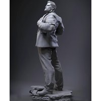 1/24 75mm 1/18 100mm Resin Model Kits Super Man Figurine Sculpture Unpainted No Color RW-1166