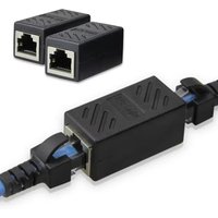 1/5/10/20PCS RJ45 Adapter Cat7 Cat6 Cat5 Ethernet Cable Extender Coupler Female to Female Extender Connector For Network Cable