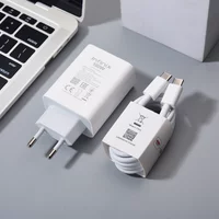 For Infinix 100W Hyper Charger EU Plug Super Fast Charging Wall Power Adapter 6A USB C Cable For Infinix Note 30 40 50 Pro Pro+