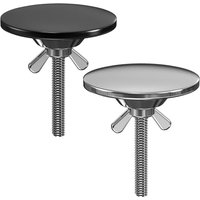 Stainless Steel Metal Sink Hole Cover Kitchen Faucet Hole Cover Tap Hole Plug for Leakage Prevention
