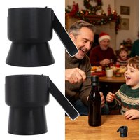 Bottle Caps Launcher Funny Bottle Opener Push Down Beer Opener For Home Kitchen Bar Party Barbecue Game Night Holiday Gathering