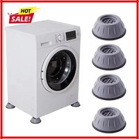 4Pcs Anti Vibration Feet Pads Waterproof Legs Slipstop Silent Skid Raiser Mat Washing Machine Support Dampers Stand Furniture