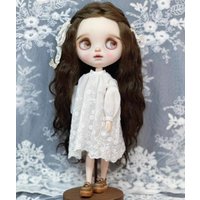1pcs forest style Embroidery clothes blythe doll outfit one dress 1/6 30cm(Fit for Pullip,Ob22/24/26, Licca)