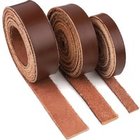 1 Roll 2 Meters DIY Genuine Leather Strips for Bag Accessories Belt Handle Crafts Making Cow Leather Strap Braided Threads