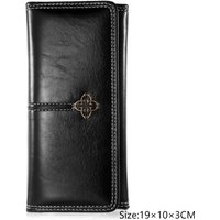 Wallets for Women Long Leather Credit Card Holder Multi Card Slots Large Capacity Vintage Wallets