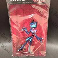 Anime Hazbin Hotel Lucifer Morningstar Alastor Vox Radio Demon Cosplay Cartoon Acrylic Standing Sign Stand Figure Accessory Gift image 4