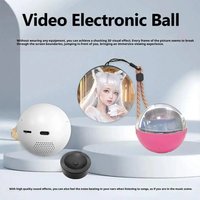 3D Video Crystal Ball DIY Memory Art Glass Ball 360° Surround Sound MP4 Videos / JPG Images 4GB Videos Player Gifts