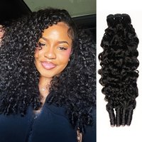 Burmese Curly Human Hair Bundles Spiral Curl Raw Virgin Hair Human Hair Weave Bundle Vietnamese Unprocessed Hair Extensions