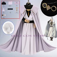 2026 Qifrey Cosplay Anime Witch Hat キーフリー Costume Cloak Uniform Hat Prop Wig Suit Halloween Party Play Outfit for Woman Man