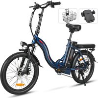 SAMEBIKE CY20 20" Electric Bike for Adults,Foldable Ebike,36V 13AH Removable Battery,Shimano 7-Speed Step-Through City Bike image 4