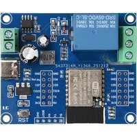 ESPC2-12 ESP32-C6 WiFi BLE Relay Module DC 5-60V Type-C 5V Power 10A High Load UART Burn Compatible Arduino ESP-IDF Industrial I
