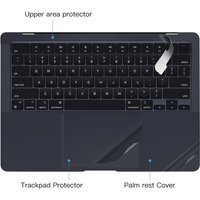 Full Body Palm Rest for 2026-2022 MacBook Air 15 inch M2 M3 M4 M5 Air 13 A3449 A3240 Anti-Scratch Keyboard Protective Skin Cover