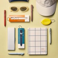 uni Uni-ball One 3 Mini 3-in-1 Gel Pen Japanese Stationery 0.5mm Rotate Type Low Center Of Gravity Multicolor Ballpoint Pen