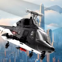 2026 NEW YUXIANG RC Helicopte F02-V 3D Fighter 6CH Dual Brushless Motor 6-Axis Gyro 1/34 Scale Airwolf Remote Control Helicopter