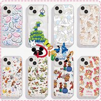 Cartoon Aliens Magnetic Phone Case for iPhone 17 16 15 14 13 12 11 8 7 Air Plus Pro Max X XR XSMax Soft Clear Tpu Cover