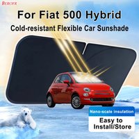 For Fiat 500 Hybrid 2020-2026 Car Windshield Sunshade Cover Front Window Sun Shade Heat Insulation Summer Auto Accessories