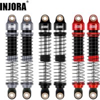 INJORA 59MM Long Threaded Shock Absorber Oil Damper for 1/18 RC Crawler TRX4M Upgrade (4M-42)