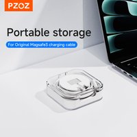 PZOZ For Apple MacBook Pro Air USB C Charging Cable Storage Box Desktop cable organizer MAC charging cable cable organizers