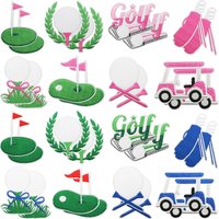 Golf Sports Ball Game Iron-on Sew Embroidery Badge Patches DIY T-shirt Hat Backpack Clothing Appliques Sticker