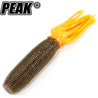 PEAK 90mm Rock Viber Shad Rock Shiner Sea Soft Baits Pesca Artificial Silicone Isca Fishing Lures