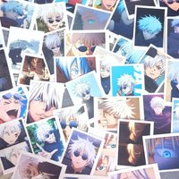 Gojo Satoru 3inch 30pcs Lomo Cards Bookmark Jujutsu Kaisen Anime Goods Collection Book Clip Desk Display Accessories Cute Gift