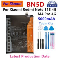 100% Orginal BN5D 5000mAh Battery For Xiaomi Redmi Note 11S 11 S 4G / M4 PRO 4G Phone Replacement Batteries+Tools