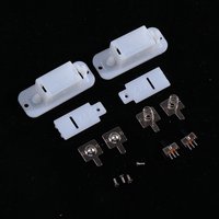 10Sets AG13 LR44 Battery Case With Switch Button Plastic 3V 4.5V Gift Player Battery Compartment Without Batteries