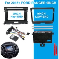 9 Inch Car Radio Android Screen Multimedia Frame Panel For Ford 2015 RANGER Video GPS Installation Kit Wiring Harness CANBUS