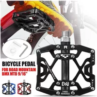 AliExpress NONE 2PCS/Pair Mountain Bike Pedals Aluminum Alloy Cycling Bicycle Ultralight Wide Platform Anti-slip Pedal MTB Bicycle Accessories