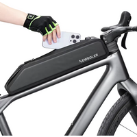 AliExpress NEWBOLER 2L Gravel Bike Bag Bike Top Tube Bag With Screws Waterproof PVC Cycling Frame Bag For Road MTB Gravel Bike