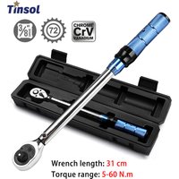 AliExpress TINSOL 3/8 inch 5-60 N.m Torque Wrench ±3% High-Precision Torque Wrench Professional Bicycle and Car Repair Tool