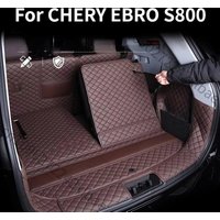 For CHERY EBRO S800 Tiggo 8 PRO PHEV 2026 2025 CAR Trunk Mat Car Leather Waterproof Floor Mat Car styling Accessories Fully Sur