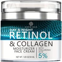 Gorgique Face Moisturizer Retinol Cream - Day & Night Anti Aging Moisturizing Cream