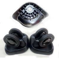 LOJEL C-F 1369 silent luggage wheel replacement suitcase swivel casters Compatible with Crown