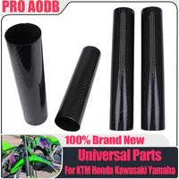 For KTM 160-270MM Universal Parts Carbon Fiber Adjustable Front Fork Shock Guard Protector For Yamaha EXC SX SXF XC XCF XCW