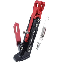 AliExpress NONE 1Pc CNC Aluminum Adjustable Motorcycle Kickstand Side Stand Parking Bracket For Dirt Bike Motorbike Universal Modification Parts