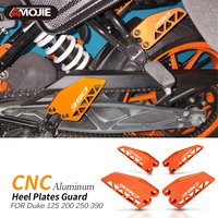 Motorcycle Accessories For Duke 125 Duke 200 Duke 250 Duke 390 Duke 2017-2023 Rear FootPeg Footrest Heel Plates Guard Protector