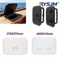 Marine ABS Boat ABS Deck Hatch Cover For Marine Boat yacht RV Watertight Anti-UV Non-Skid Inspection 375x270mm 440x315mm Access