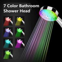 LED Luminous Shower Head Colorful Self-coloring Shower Head Water Conservancy Power Generation Shower Head Bathroom Accessories